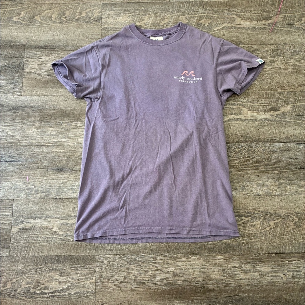 Simply Southern Lavender Short Sleeve Tee